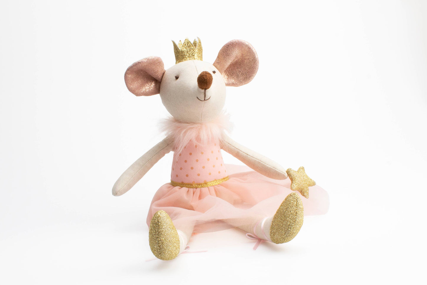 Teddypop muis mama 35 cm