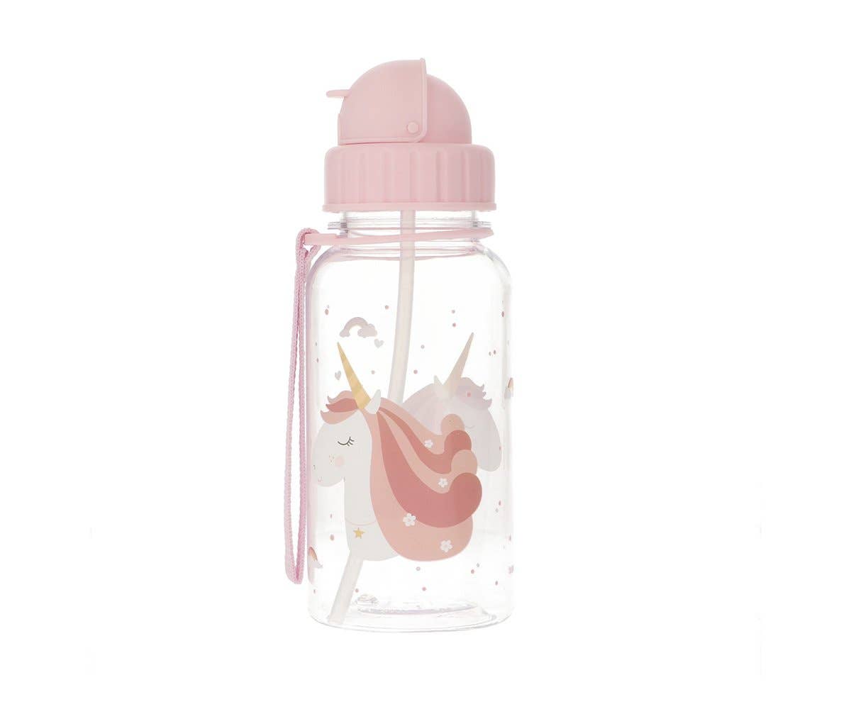 Magische plastic fles met eenhoorn