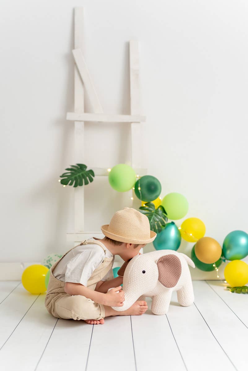 PLUCHE OLIFANT BUBA 100% KATOEN